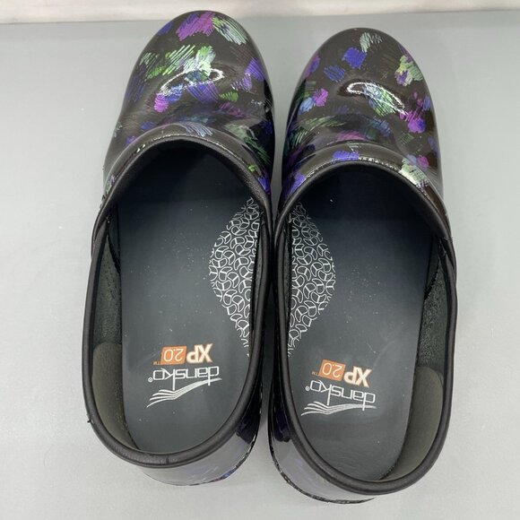 Dansko XP 2.0 Clogs Shoes Professional Nursing Colored Pencil Black Womens 8.5 - Picture 9 of 13